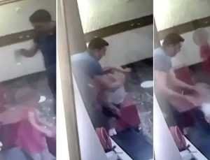 8 yaşındaki çocuğu ölüme itti! Kahreden anlar kamerada