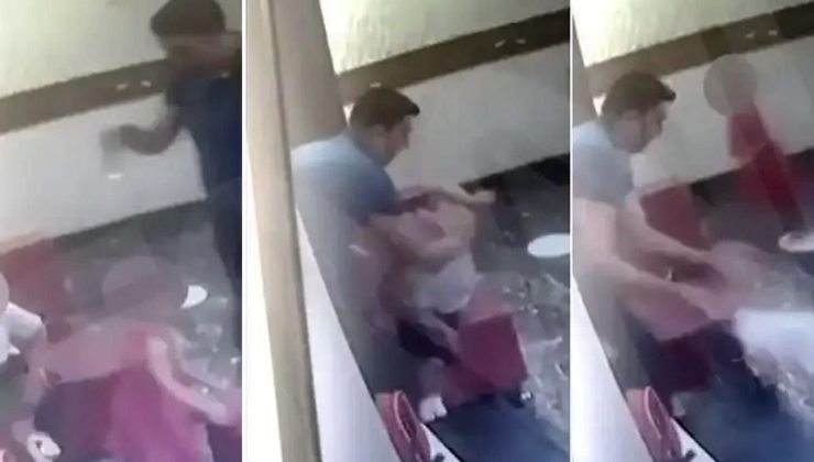 8 yaşındaki çocuğu ölüme itti! Kahreden anlar kamerada