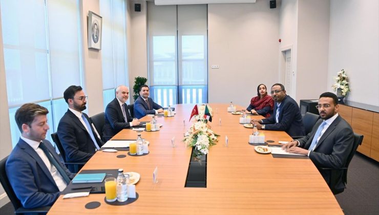 Akif Çağatay Kılıç, Sudan Egemenlik Konseyi Başkanı’nın Siyasi ve Dış İlişkiler Danışmanı Eltayeb ile görüştü