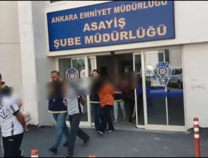 Ankara’da ilişki vaadiyle gaspa 9 gözaltı
