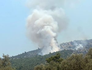 Antalya’daki orman yangınına müdahale ikinci günde de sürüyor