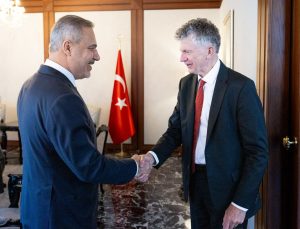 Bakan Fidan, Birleşik Krallık Ulusal Güvenlik Danışmanını kabul etti