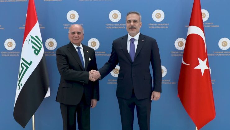 Bakan Fidan, Iraklı mevkidaşı ile bir araya geldi