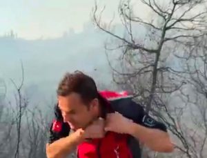 Balıkesir Susurluk’ta orman yangını