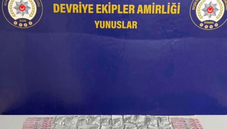 Beşiktaş’ta otomobildeki çamaşır makinesine kurulan elektronik zuladan uyuşturucu çıktı