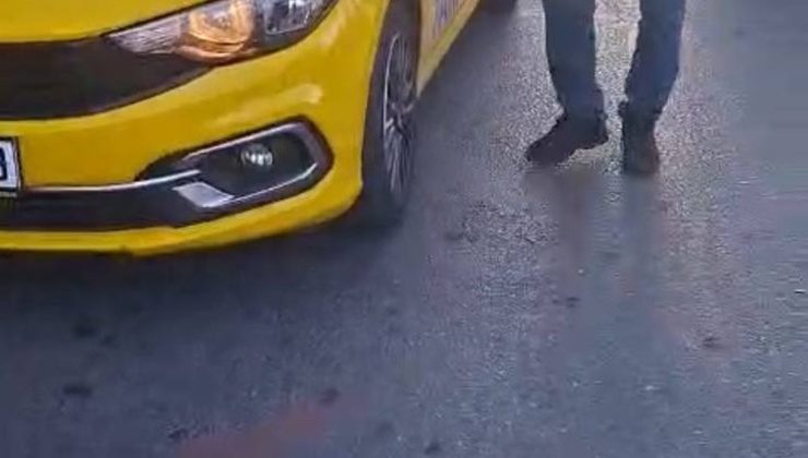 Beylikdüzü’nde taksiciler arasında ‘yolcu alamazsın’ tartışması; birbirlerini cep telefonuyla kaydettiler