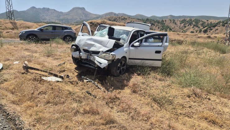 Bingöl’de trafik kazasında 8 kişi yaralandı