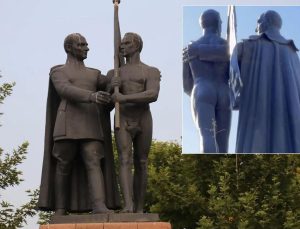 Bir ilimizde gündem bu heykel! CHP ve İYİ Parti olayı yargıya taşıdı