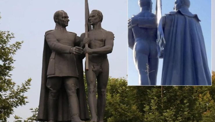 Bir ilimizde gündem bu heykel! CHP ve İYİ Parti olayı yargıya taşıdı