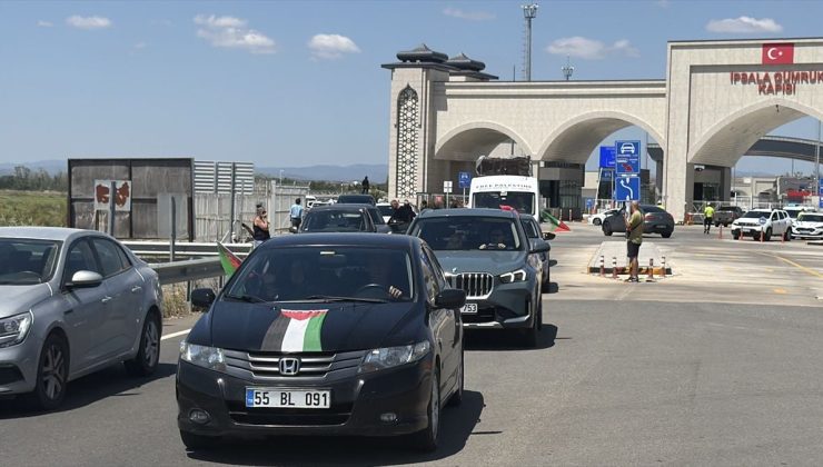 Bosna Hersek’ten hareket eden “Filistin Konvoyu” Türkiye’ye giriş yaptı