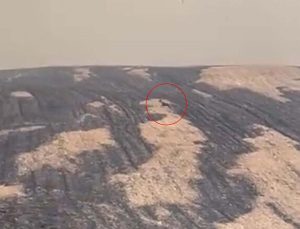 Çanakkale’deki orman yangınında yanan alanlar dronla görüntülendi