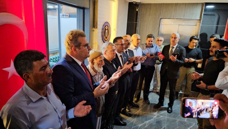EMŞAV Siirt hizmet binası açıldı