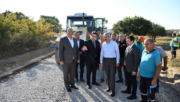 Enez sahil güzergahında kesintisiz asfalt ulaşımı sağlanacak