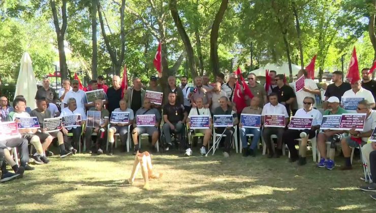 Er Şehit ve Gaziler Platformu: Dünyanın hiçbir yerinde şehit aileleri ve gaziler haklarını eylem yaparak aramıyor