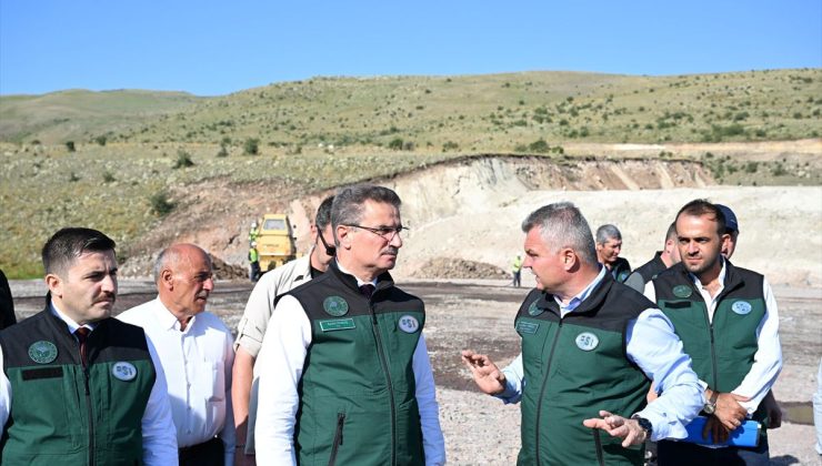 Erzurum’da tarım arazilerini sulayacak Küçüktüy Barajı’nın 2028’de su tutması hedefleniyor