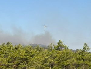 Fethiye’deki orman yangınının enerjisi düşürüldü