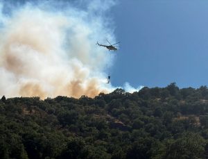 GÜNCELLEME – Kütahya’da ormanlık alanda çıkan yangın kontrol altına alındı