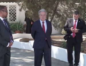 Guterres, Erhürman ve Hristodulidis üçlü görüşmesi tamamlandı: Ortak basın açıklaması yapılmayacak