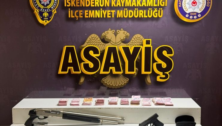 Hatay’da otomobil ve iş yerine silahla ateş açan kişi tutuklandı