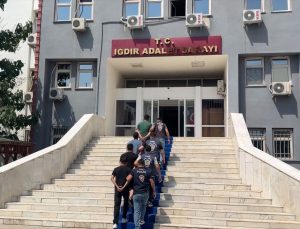 Iğdır’da “hesap kiralama” operasyonunda 4 şüpheli tutuklandı
