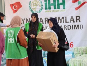 İHH, Lübnan’da yardım çalışmalarına devam ediyor