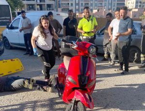 İslahiye’de hafif ticari araç ile motosiklet çarpıştı: 1 yaralı