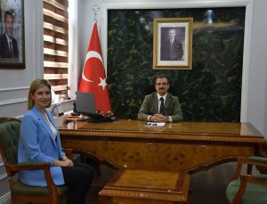 Kaymakam Güldoğan, yeni başhekimi ağırladı