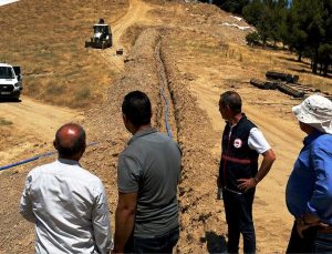 Keban’da iki köyde içme suyu çalışması