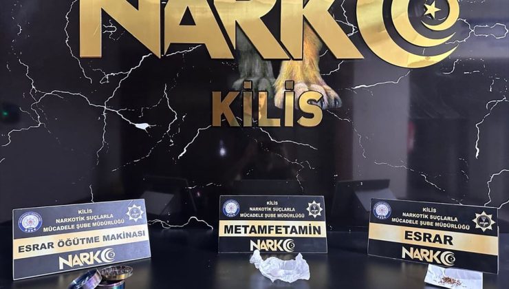 Kilis’te uyuşturucu operasyonunda 7 zanlı tutuklandı