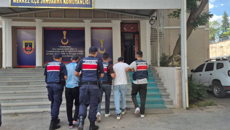 Kırıkkale’de haklarında hapis cezası bulunan 4 kişi yakalandı
