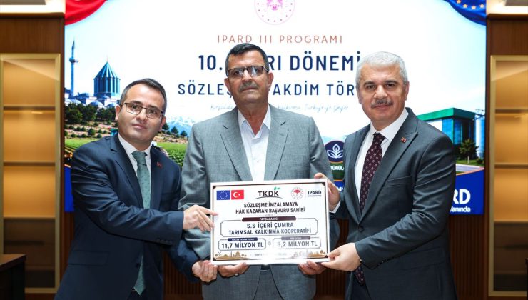 Konya’da IPARD III kapsamında 9 proje desteklenecek