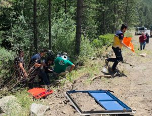 Kütahya’da şarampole devrilen traktörün sürücüsü yaralandı