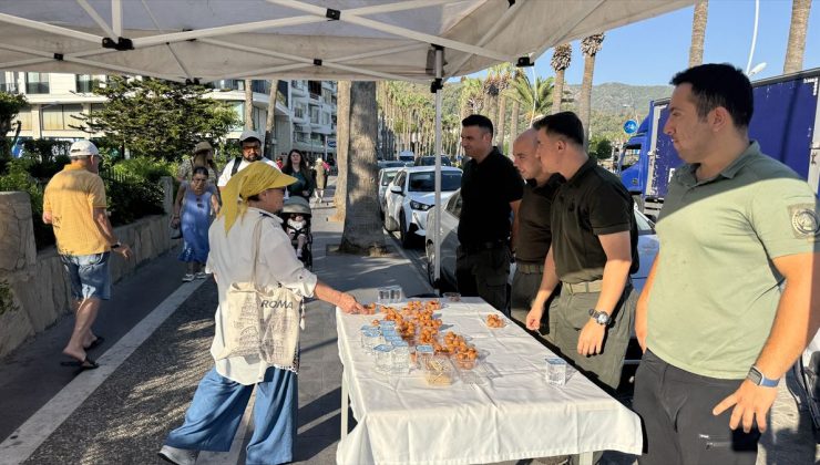 Marmaris’te orman şehitleri Görkem Hasdemir ve Şahin Akdemir anıldı
