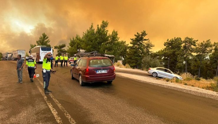 Muğla’da orman yangını (2)
