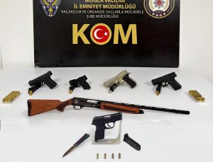 Muğla’nın 3 ilçesinde ruhsatsız silah operasyonu yapıldı