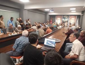 Pazaryeri’nde 8 km’lik bölünmüş yol projesi için kamulaştırma bilgilendirme toplantısı