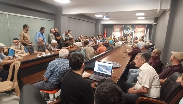 Pazaryeri’nde 8 km’lik bölünmüş yol projesi için kamulaştırma bilgilendirme toplantısı