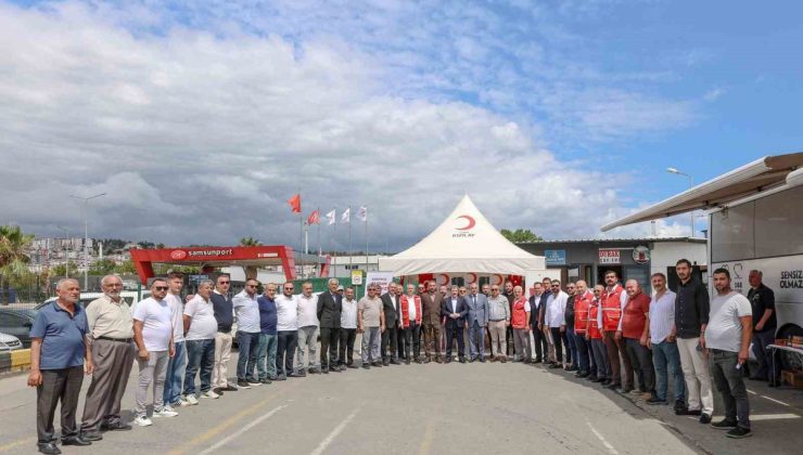 Samsun’da “Birbirimize Candan Bağlıyız” kan bağışı kampanyası