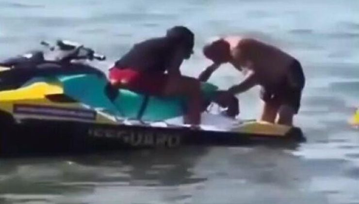 Silivri’de Boğulma Tehlikesi Geçiren Kişiye Cankurtaranlar Müdahale Etti