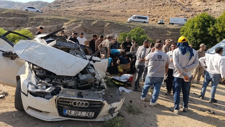 Şırnak’ta otomobil devrildi: 4 ağır yaralı