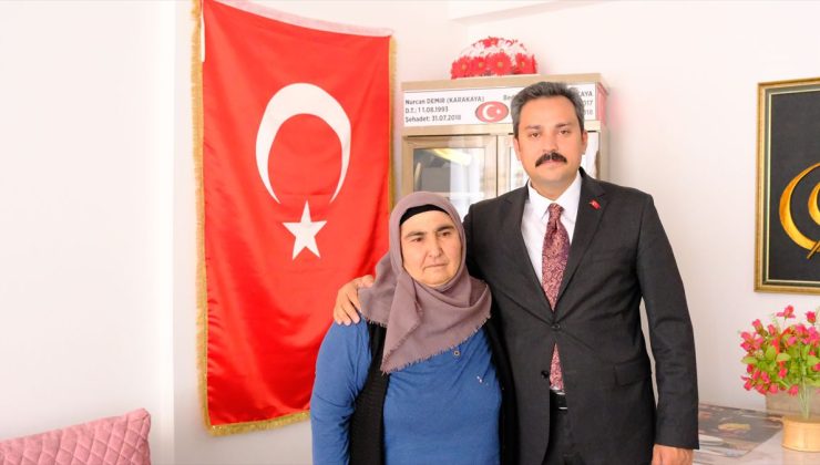 Teröristlerin katlettiği şehit Bedirhan bebek ve annesi Sivas’ta anıldı
