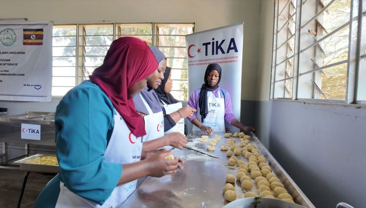 TİKA’dan Uganda’da kadınların mesleki eğitimine destek
