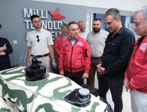 TOGÜ Rektörü Yılmaz, Milli Teknoloji Atölyeleri Lise Yaz Okulu öğrencileriyle buluştu