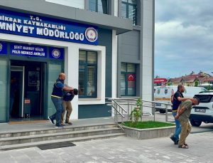 Tokat’ta araç lastiği çaldıkları iddia edilen 4 zanlı yakalandı