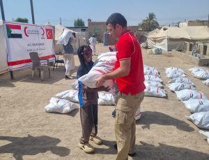 Türk Kızılay’dan Sudan’da 1000 aileye gıda yardımı