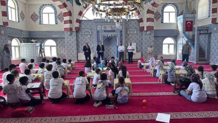 Ulaş Kaymakamı Avcı’dan Kur’an kursu öğrencilerine ziyaret