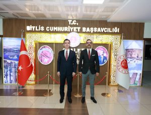 Vali Karakaya, Başsavcı Kandemir’i ziyaret etti