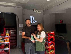 Yeşilay Kars Şubesi’nden esnafa bağımlılıkla mücadele bilgilendirmesi