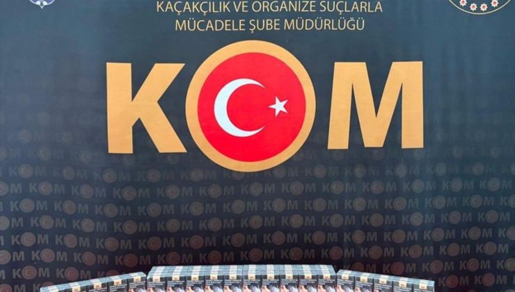 Yozgat’ta 130 paket kaçak sigara ele geçirildi