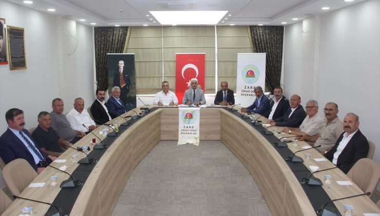 Zara’da Ziraat Odaları İl Koordinasyon Kurulu Toplantısı yapıldı